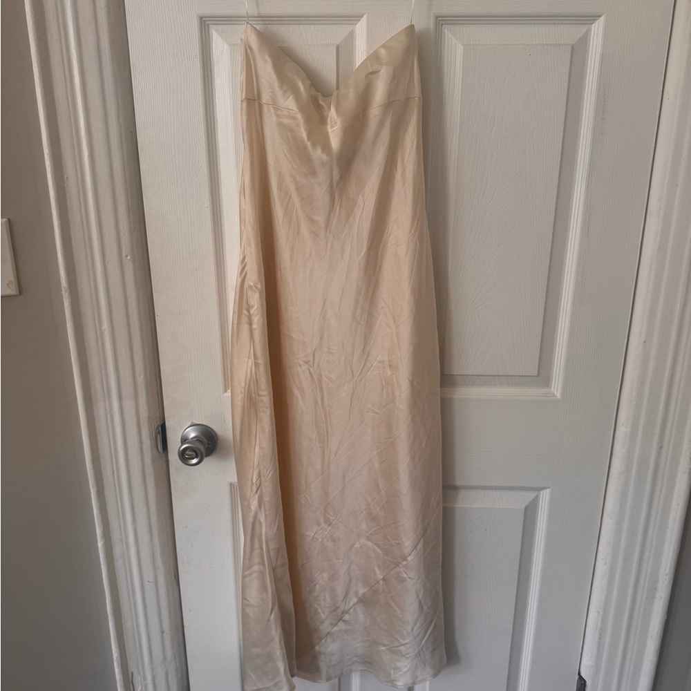 Reformation Joana Silk Dress / Size S - Picture 3 of 7
